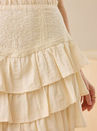 Sawyer Tiered Skirt Detail 2 - TULLABEE