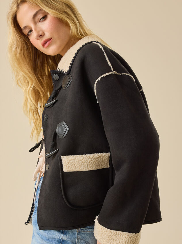 Aven Suede Jacket Detail 4 - TULLABEE