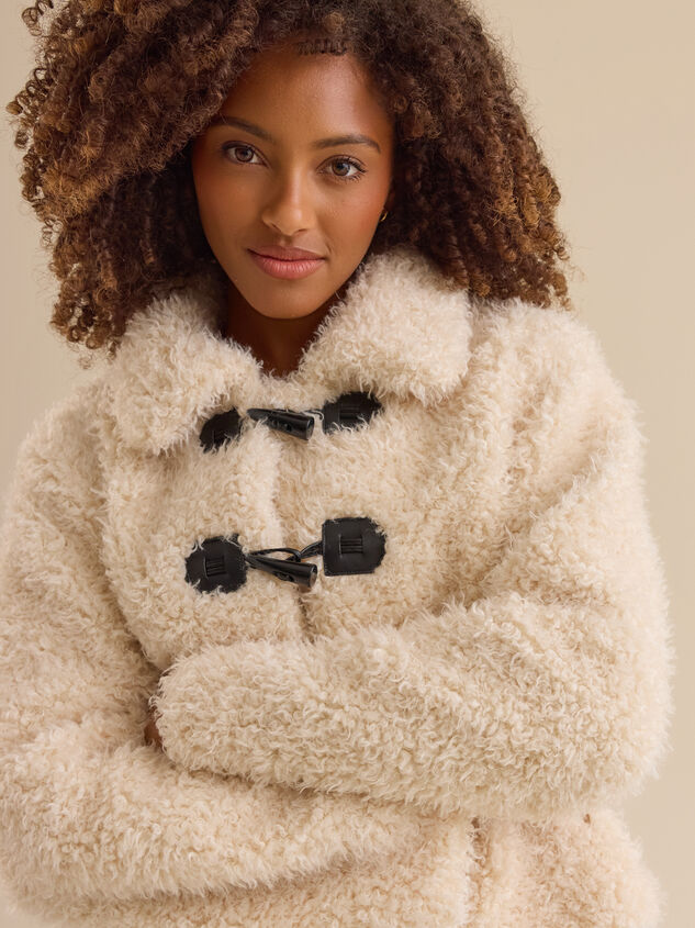 Tabby Flock Jacket Detail 3 - TULLABEE