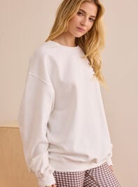 Philippians 4:13 Mountain Pullover Detail 4 - TULLABEE