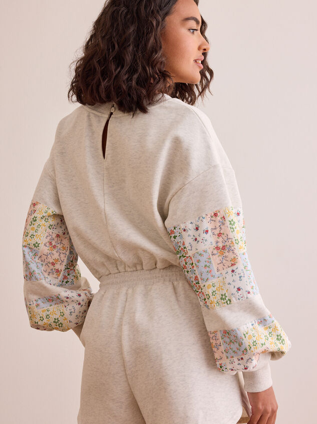Champ Patchwork Romper Detail 6 - TULLABEE