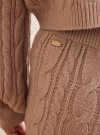 Dreamline Cable Knit Pant Detail 6 - TULLABEE