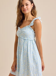 Everleigh Floral Mini Dress Detail 2 - TULLABEE