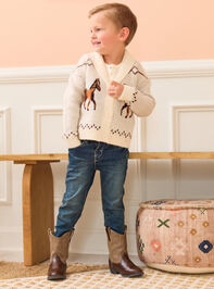 Vintage Horses Sweater - TULLABEE