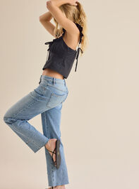 Kylee Ruffle Eyelet Top Detail 2 - TULLABEE