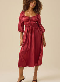 Jillie Satin Maxi Dress - TULLABEE