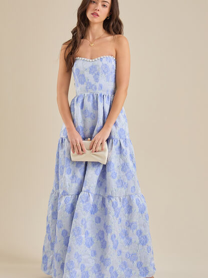 Skye Floral Maxi Dress - TULLABEE