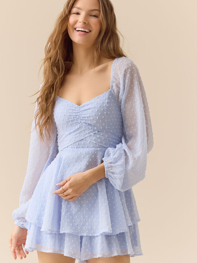 Florence Double Layered Romper Detail 2 - TULLABEE