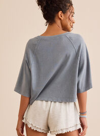 Gear Up Boxy Tee Detail 4 - TULLABEE