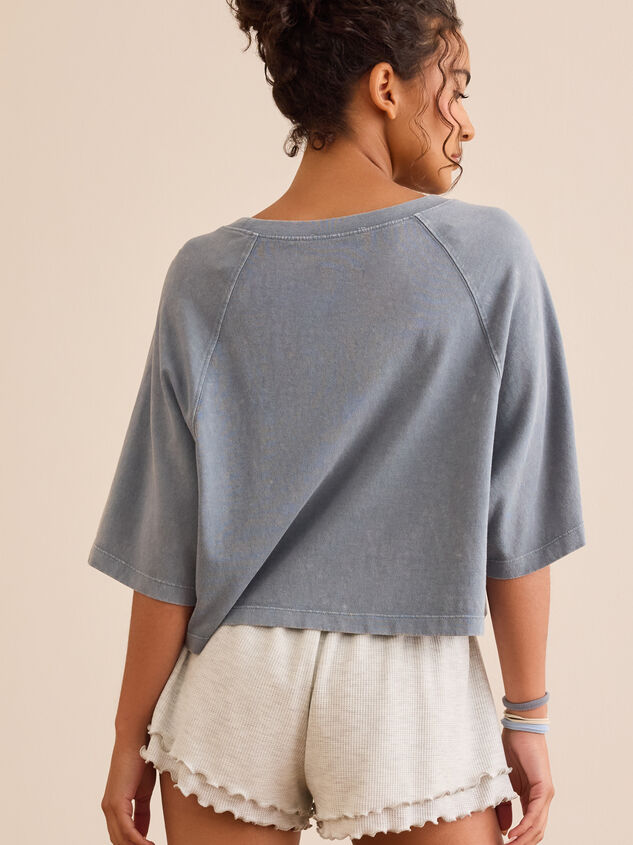 Gear Up Boxy Tee Detail 4 - TULLABEE