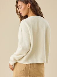 Leigh Oversized Cozy Cardigan Detail 6 - TULLABEE