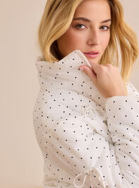 Spot on Puffer Jacket Detail 4 - TULLABEE