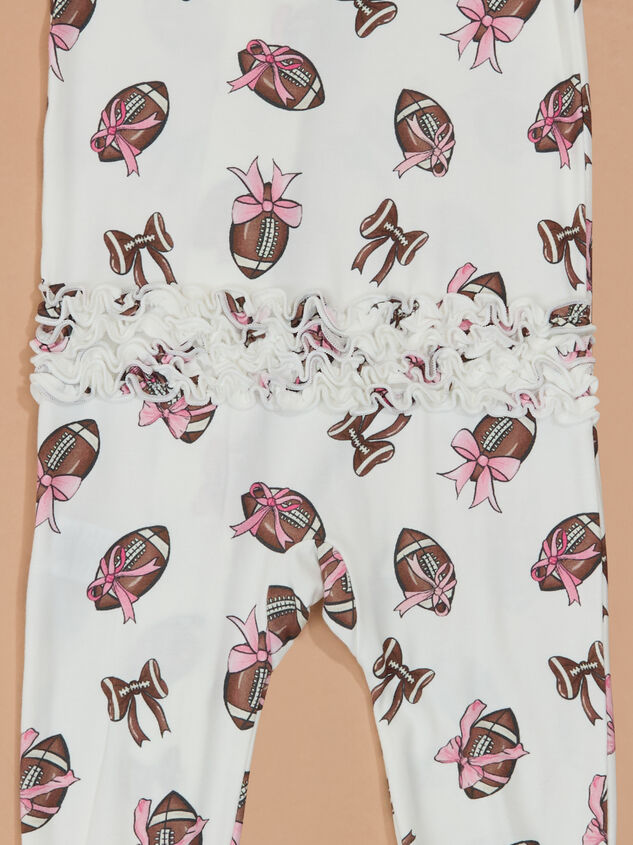 Touchdown Twirl Footie Detail 3 - TULLABEE
