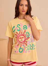 Costa Del Sol Graphic Tee - TULLABEE