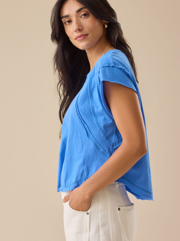 Leonie Muscle Tee Detail 3 - TULLABEE