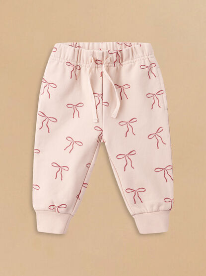 Ruth Bows Sweatpants by Quincy Mae - TULLABEE