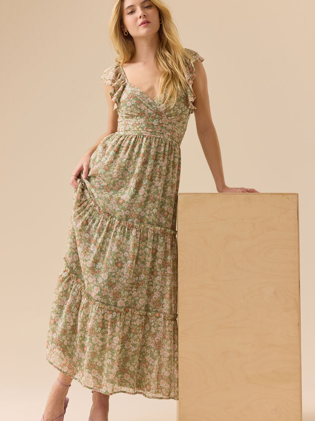 Soliah Floral Maxi Dress - TULLABEE