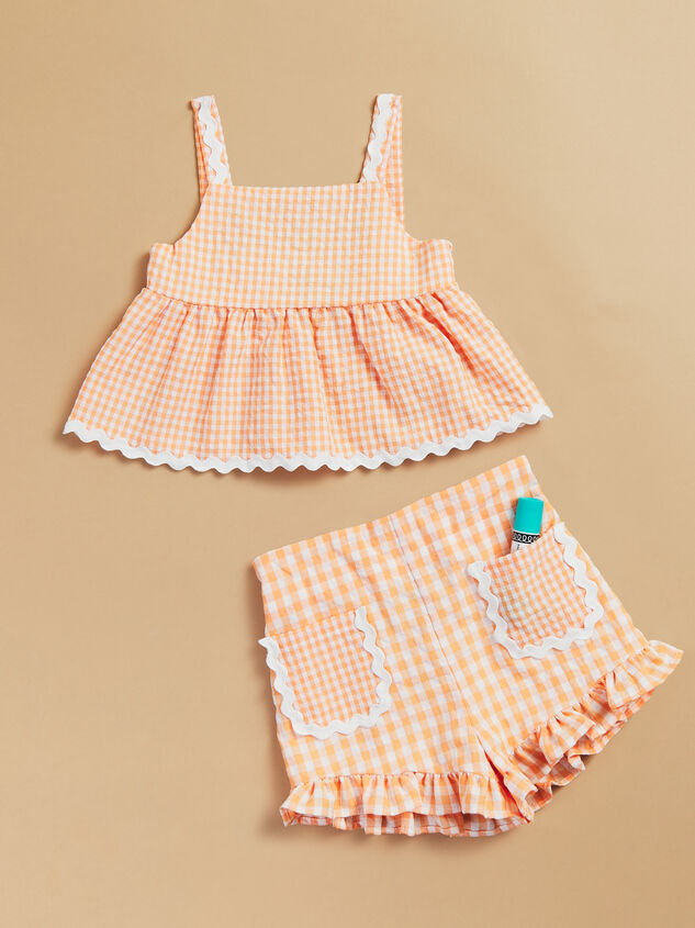 Isa Gingham Tank and Short Set - TULLABEE