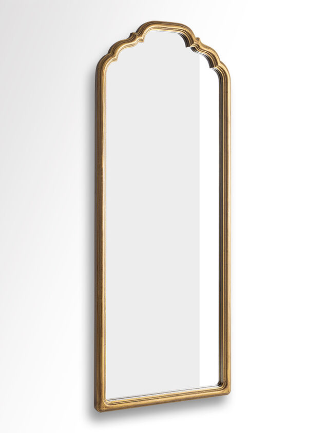 Colette Gilded Wood Mirror Detail 3 - TULLABEE