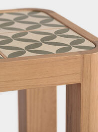 Audrey Wood Side Table Sage Detail 5 - TULLABEE