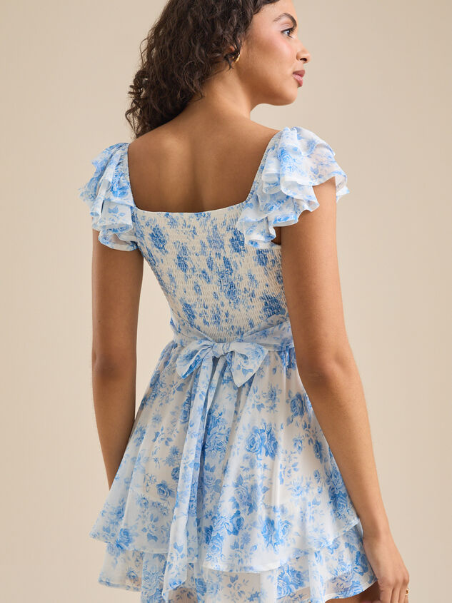 Lainey Double Layered Romper Detail 4 - TULLABEE