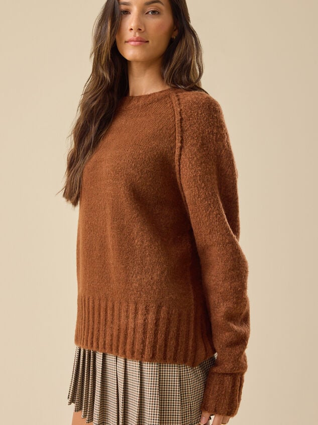 Laurel Raglan Sweater Detail 4 - TULLABEE