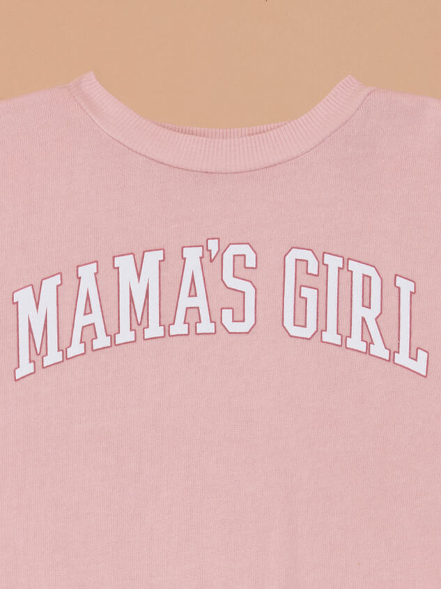 Mama's Girl Fleece Bubble Detail 2 - TULLABEE
