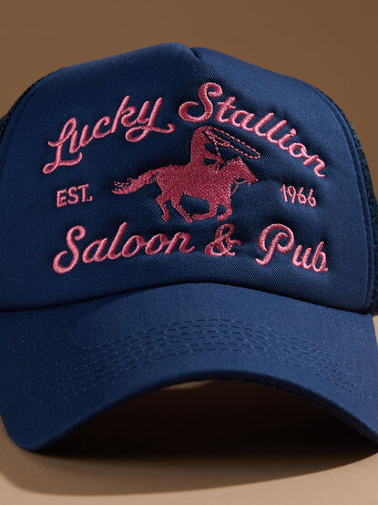 Lucky Stallion Trucker Hat - TULLABEE