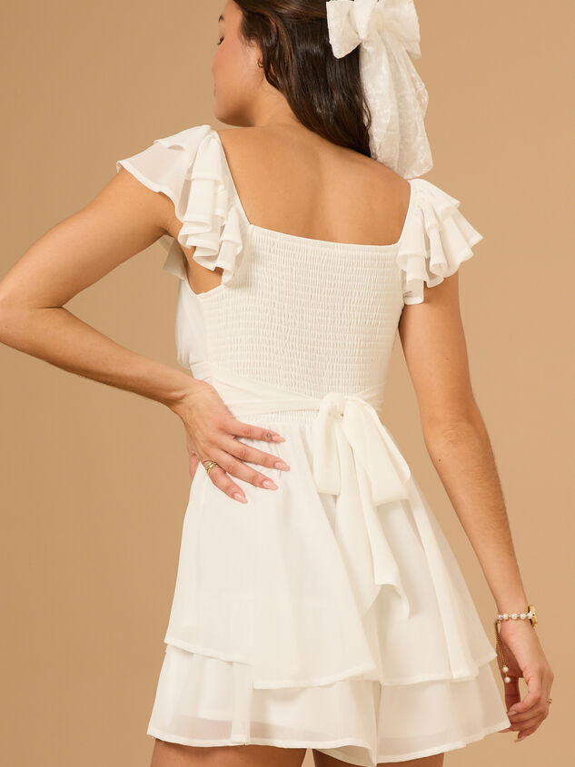 Lainey Double Layered Romper Detail 4 - TULLABEE
