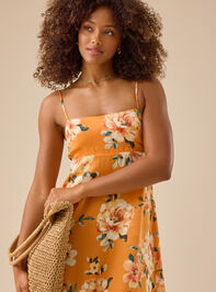 Kismet Floral Maxi Dress Detail 3 - TULLABEE