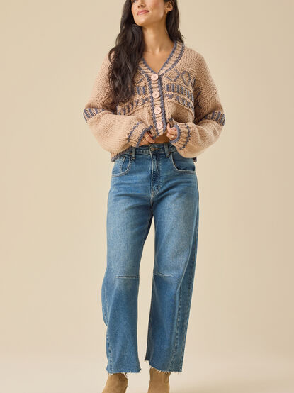 Laurna Fairisle Cardigan - TULLABEE