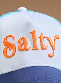 Salty Trucker Hat Detail 2 - TULLABEE
