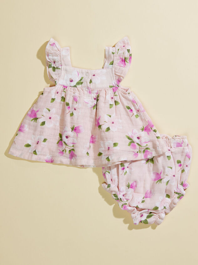 Lilac Top and Bloomer Set Detail 3 - TULLABEE