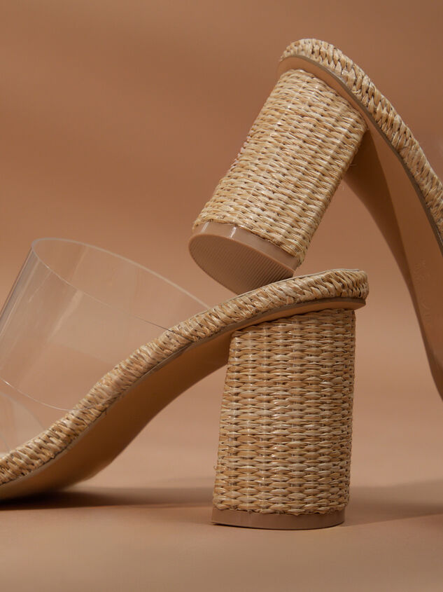 Finley Clear Strap Heels Detail 4 - TULLABEE
