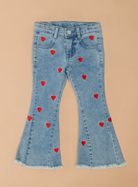 Sally Sweetheart Flares Detail 2 - TULLABEE