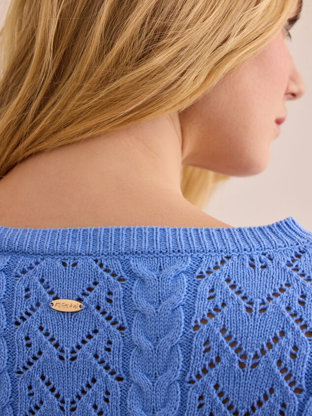 Stride Drawstring Sweater Detail 6 - TULLABEE