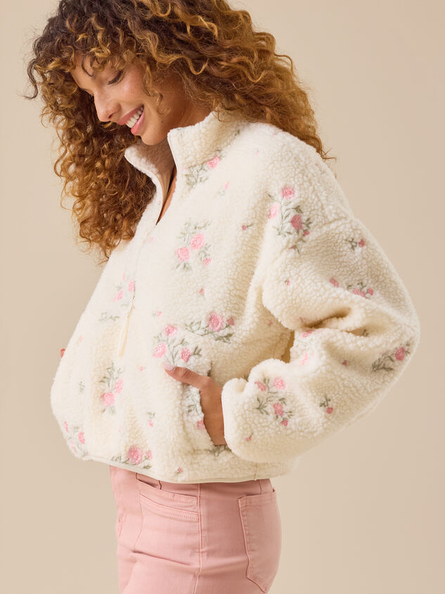 Kinsley Sherpa Pullover Detail 5 - TULLABEE