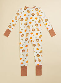 Pumpkin Spice Latte Sleeper Detail 2 - TULLABEE