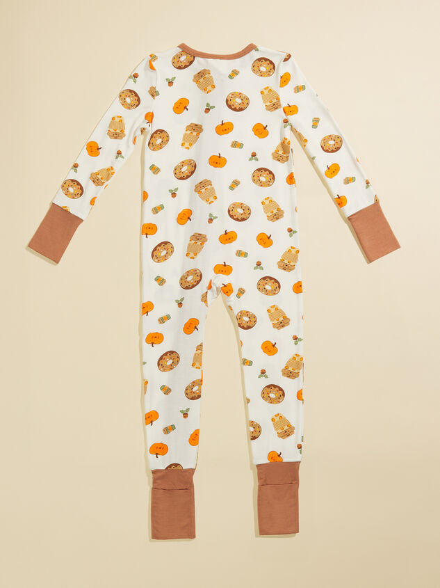 Pumpkin Spice Latte Sleeper Detail 2 - TULLABEE