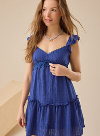Carlie Tiered Mini Dress - TULLABEE