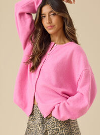 Oriana Button Up Cardigan Detail 3 - TULLABEE