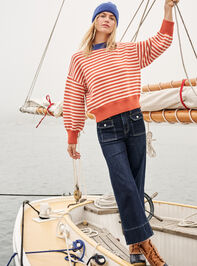 Gracie Striped Sweater - TULLABEE