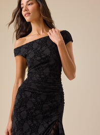 Janie Mesh Maxi Dress Detail 3 - TULLABEE