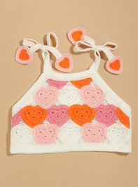 Arabella Baby Heart Crochet Tank - TULLABEE