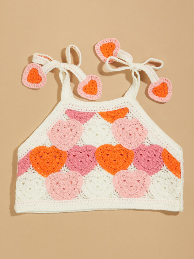 Arabella Baby Heart Crochet Tank - TULLABEE
