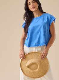 Leonie Muscle Tee Detail 2 - TULLABEE