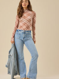 Zoya High Rise Flare Jeans - TULLABEE