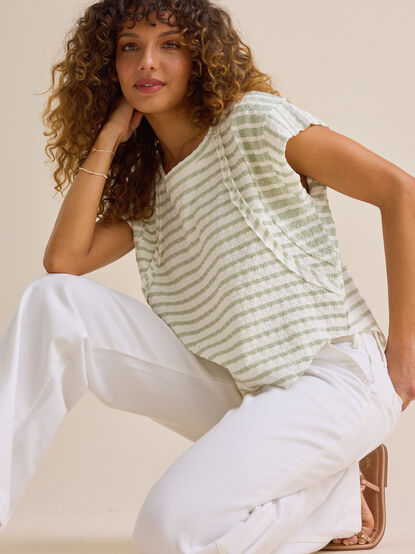 Royel Striped Tee - TULLABEE