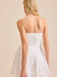 Margo Strapless Mini Dress Detail 5 - TULLABEE