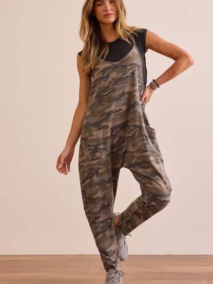Hang Tough Camo Jumpsuit - TULLABEE